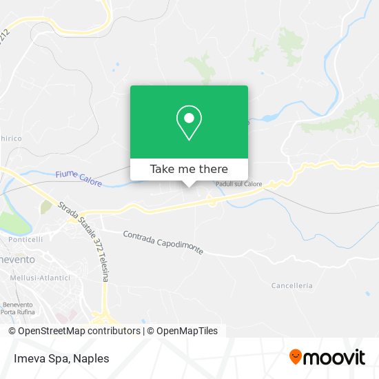 Imeva Spa map