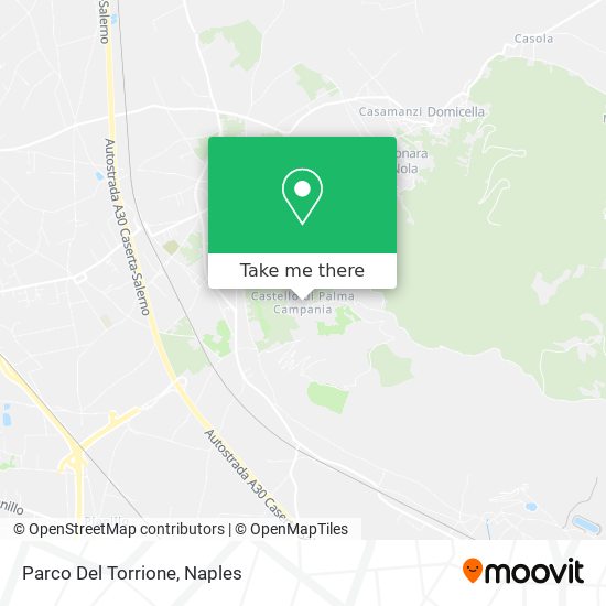 Parco Del Torrione map