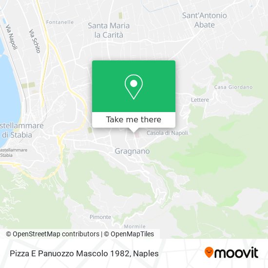 Pizza E Panuozzo Mascolo 1982 map