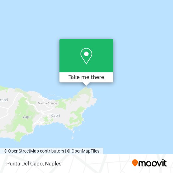 Punta Del Capo map