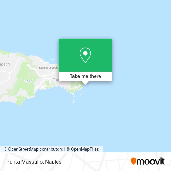 Punta Massullo map