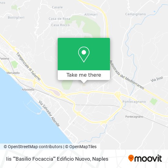 Iis ""Basilio Focaccia"" Edificio Nuovo map