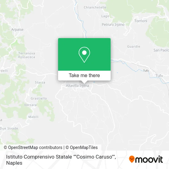 Istituto Comprensivo Statale ""Cosimo Caruso"" map