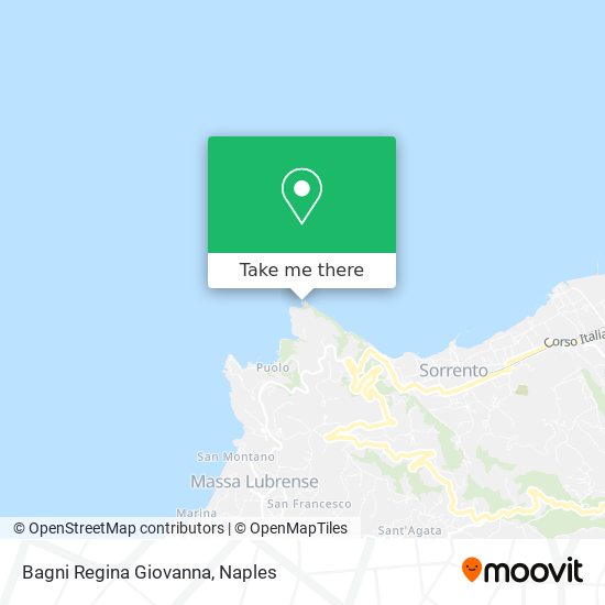 Bagni Regina Giovanna map