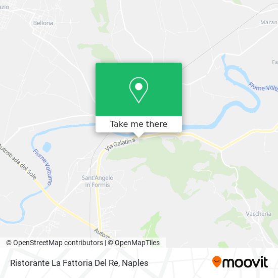 Ristorante La Fattoria Del Re map