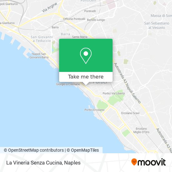 La Vineria Senza Cucina map