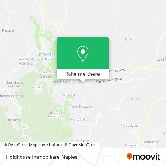 Holdhouse Immobiliare map