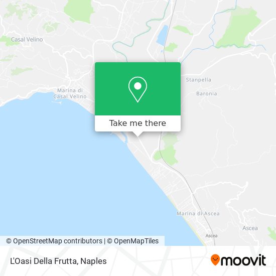L'Oasi Della Frutta map