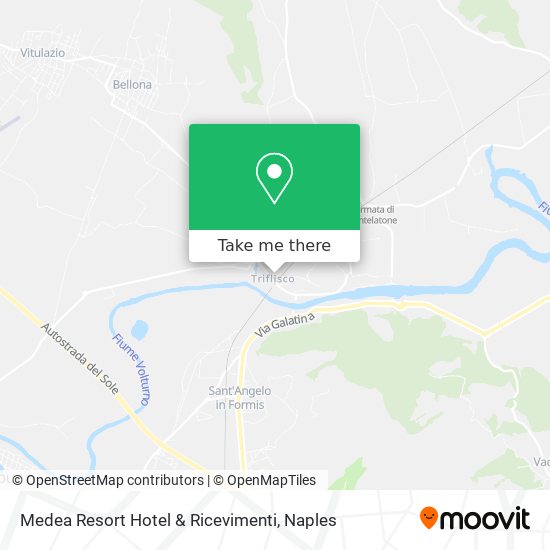 Medea Resort Hotel & Ricevimenti map