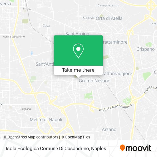 Isola Ecologica Comune Di Casandrino map