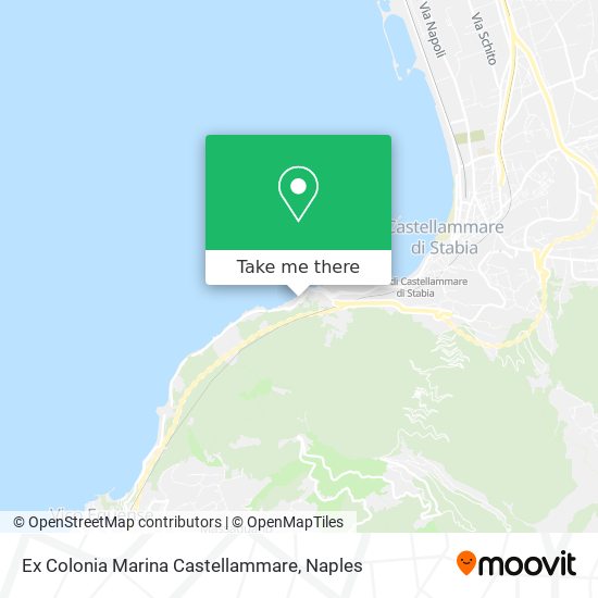 Ex Colonia Marina Castellammare map