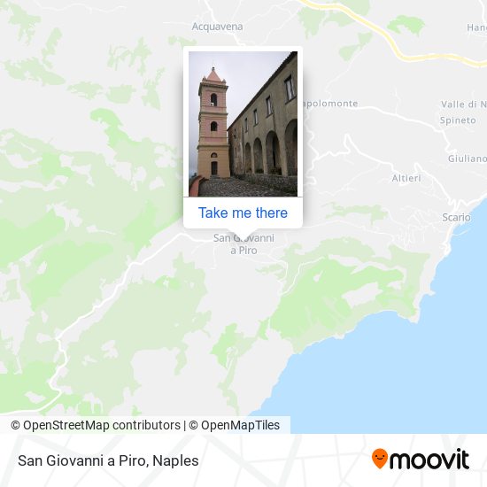 San Giovanni a Piro map