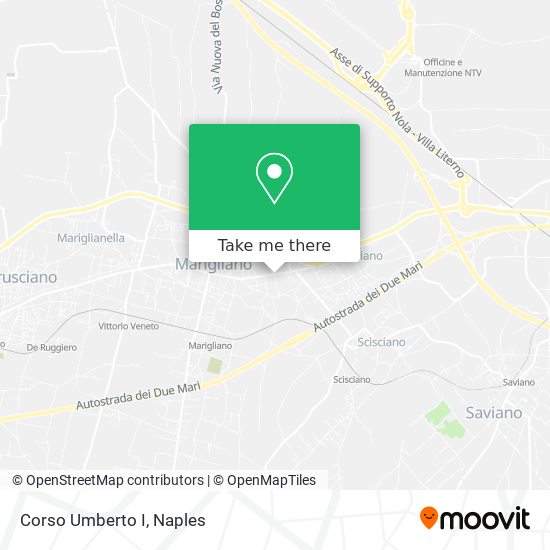 Corso Umberto I map