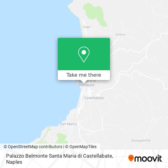 Palazzo Belmonte Santa Maria di Castellabate map