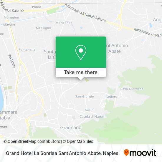 Grand Hotel La Sonrisa SantʼAntonio Abate map