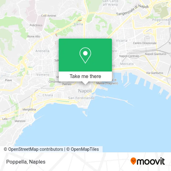 Poppella map