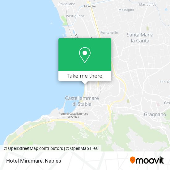 Hotel Miramare map