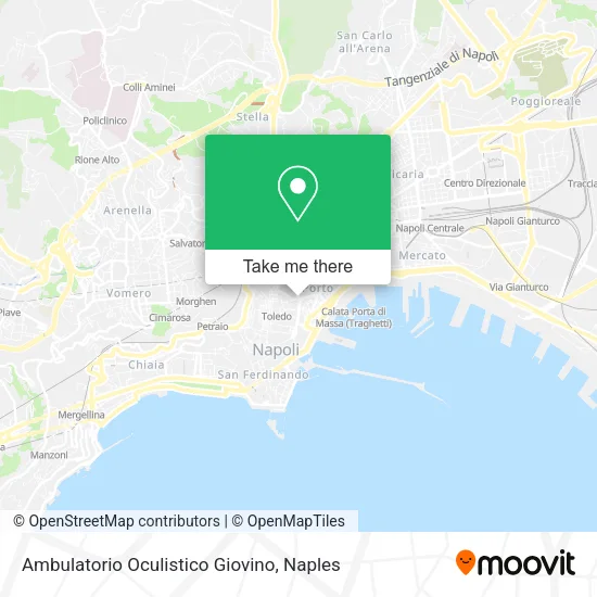 Ambulatorio Oculistico Giovino map