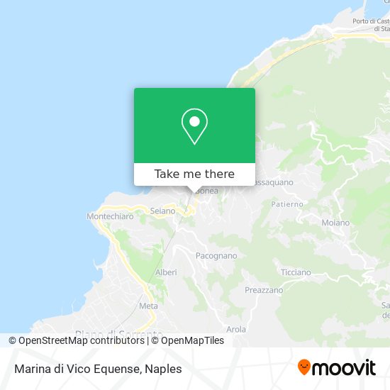 Marina di Vico Equense map