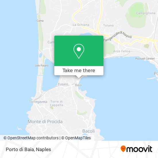 Porto di Baia map