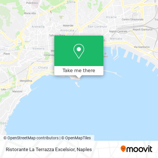Ristorante La Terrazza Excelsior map