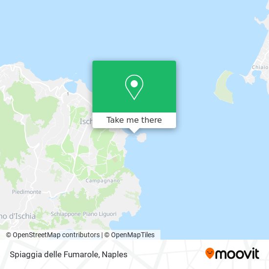 Spiaggia delle Fumarole map