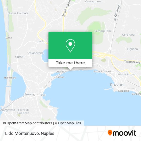 Lido Montenuovo map