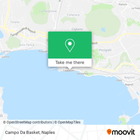 Campo Da Basket map
