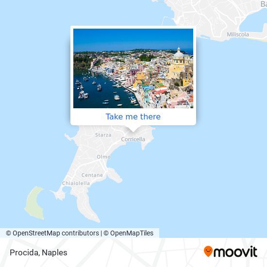 Procida map