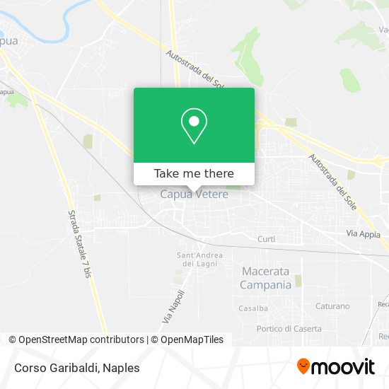 Corso Garibaldi map