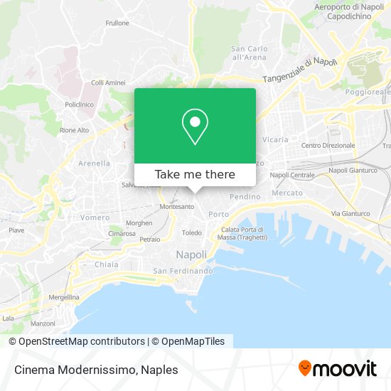 Cinema Modernissimo map