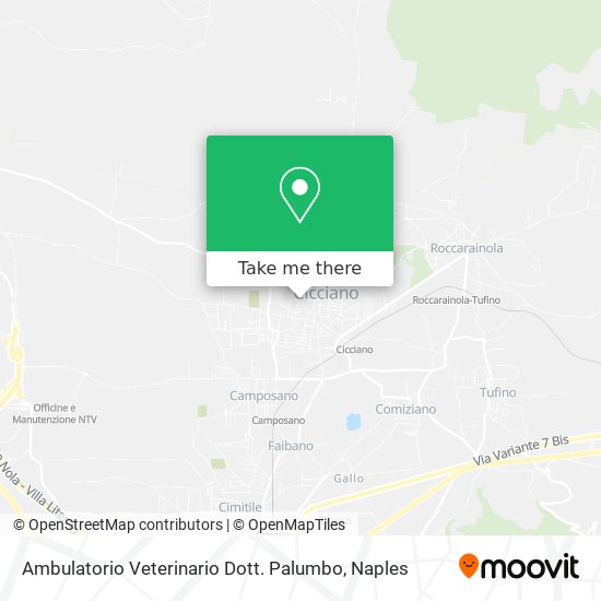 Ambulatorio Veterinario Dott. Palumbo map
