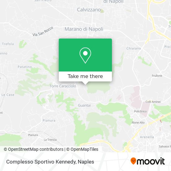 Complesso Sportivo Kennedy map