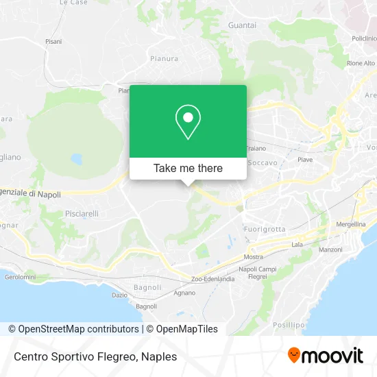 Centro Sportivo Flegreo map