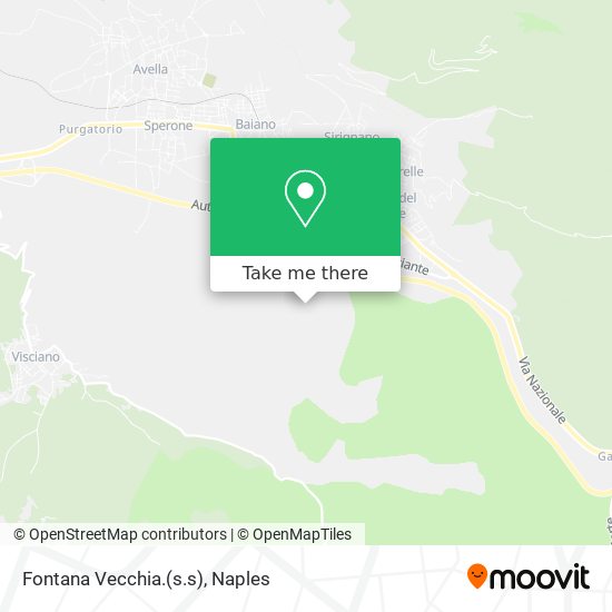 Fontana Vecchia.(s.s) map