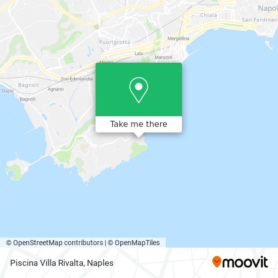 Piscina Villa Rivalta map