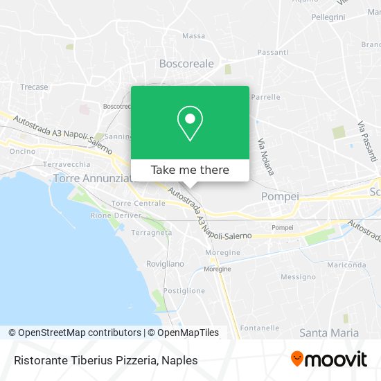 Ristorante Tiberius Pizzeria map