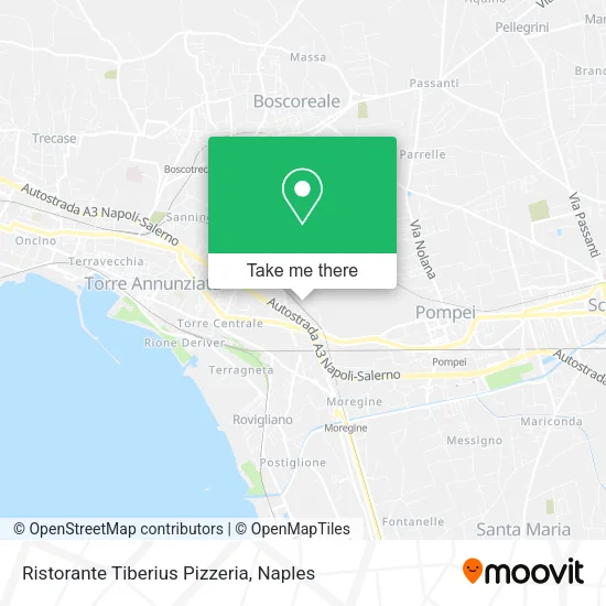 Ristorante Tiberius Pizzeria map