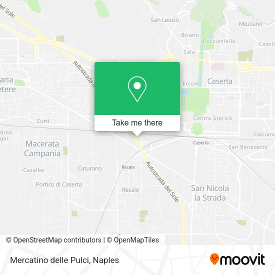 Mercatino delle Pulci map