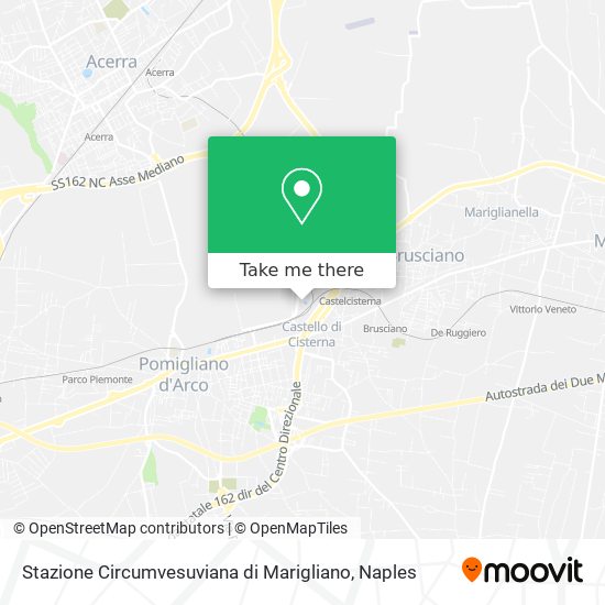 Stazione Circumvesuviana di Marigliano map