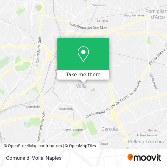 Comune di Volla map