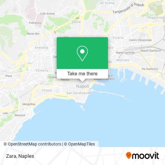 Zara map