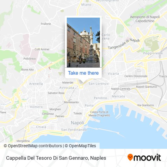 Cappella Del Tesoro Di San Gennaro map