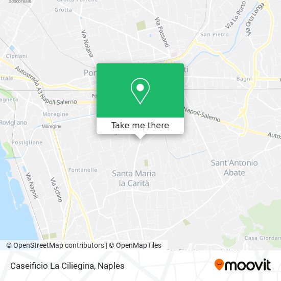 Caseificio La Ciliegina map