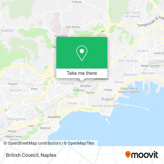 British Council map