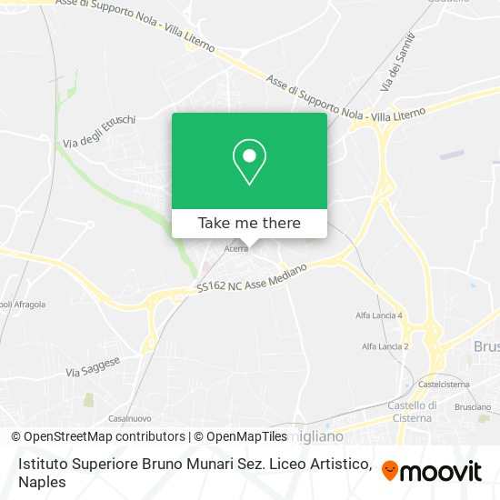 Istituto Superiore  Bruno Munari  Sez. Liceo Artistico map