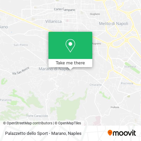 Palazzetto dello Sport - Marano map