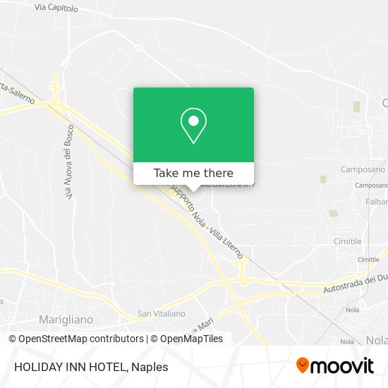 HOLIDAY INN HOTEL map