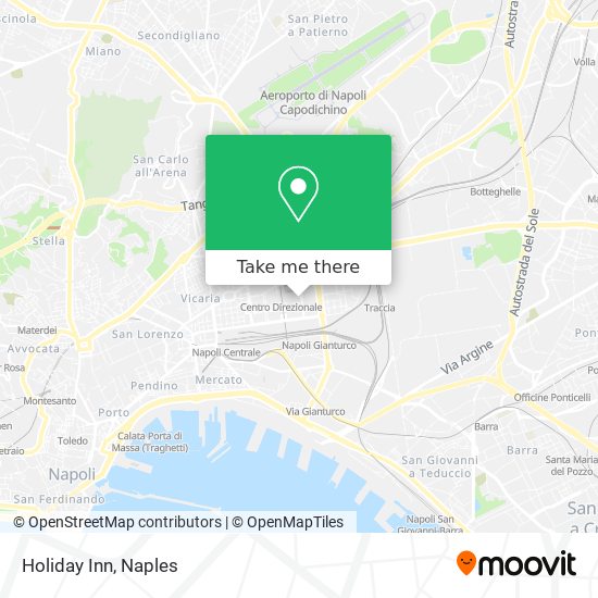 Holiday Inn map