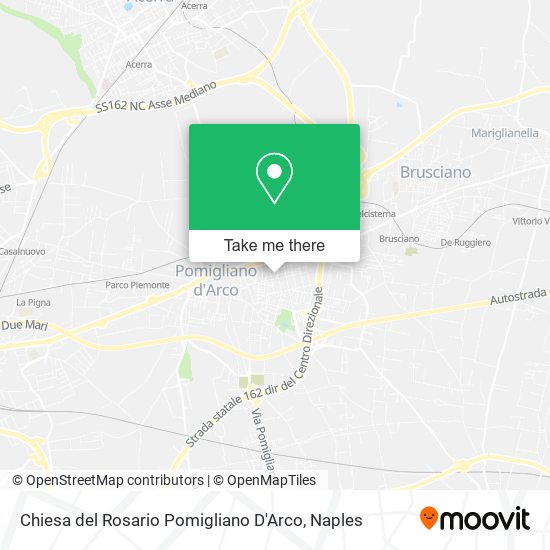 Chiesa del Rosario Pomigliano D'Arco map